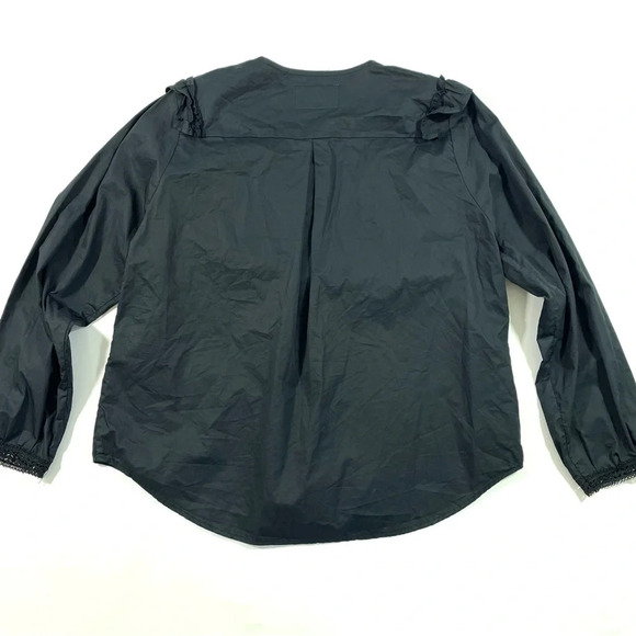 The Shirt Rochelle Behrens The Lindsay Shirt Black - Picture 5 of 9
